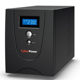 CyberPower SAI Interactivo de Línea VALUE2200EILCD - 2200VA / 1320W - 6 Salidas Protegidas - Regulación Automática AVR - Torre - LCD - Incluye Software de Gestión